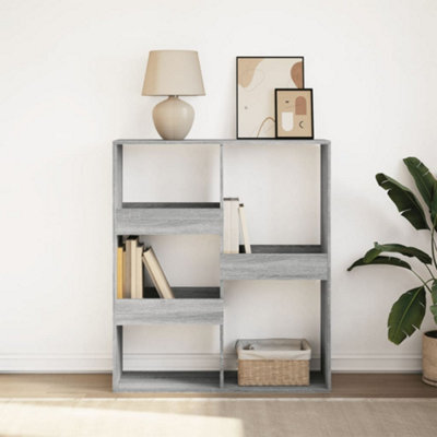 Berkfield Book Cabinet/room Divider Grey Sonoma 100X33X115 Cm - image 1