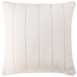 Paoletti Empress Cream Faux Fur Effect Indoor Christmas Cushion, (L)45Cm X (W)45Cm - thumbnail 2