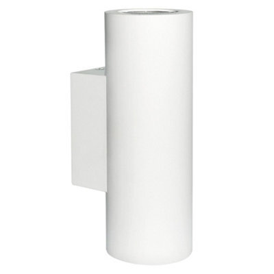 Long Life Lamps Company Modern White Ceramic Up & Down Contemporary Indoor Wall Light Lamp M0044 - image 1