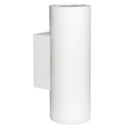Long Life Lamps Company Modern White Ceramic Up & Down Contemporary Indoor Wall Light Lamp M0044