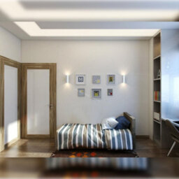 Long Life Lamps Company Modern White Ceramic Up & Down Contemporary Indoor Wall Light Lamp M0044 - thumbnail 8