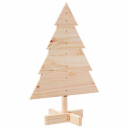 Berkfield Versatile Wooden Christmas Tree For Decoration 70 Cm Solid Wood