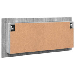 Berkfield Led Bathroom Mirror Cabinet Grey Sonoma 100X12X45 Cm - thumbnail 9