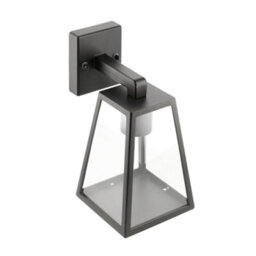 CGC Lighting Cgc Outdoor Outside Wall Light Black Clear Diffuser Traditional Porch Garden Security - thumbnail 5