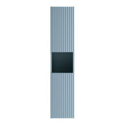 Heze Furniture Noca Bathroom Vanity Cabinet 140Cm Set With Basins And Tall Unit In Baby Blue - thumbnail 5
