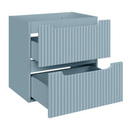 Heze Furniture Noca Bathroom Vanity Cabinet 140Cm Set With Basins And Tall Unit In Baby Blue - thumbnail 2