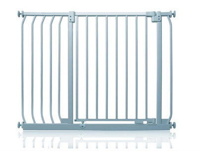 Safetots Elite Pressure Safety Gate, 98Cm - 107Cm, Matt Grey, Pressure Fit Stair Gate - image 1