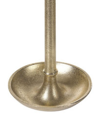 Beliani Set Of 3 Candle Holders Liwung Metal 27/33/38 Cm Gold - thumbnail 8