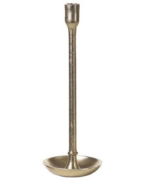 Beliani Set Of 3 Candle Holders Liwung Metal 27/33/38 Cm Gold - thumbnail 6