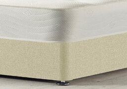Somnior Beds Somnior Linen Beige Memory Foam Divan Bed With Mattress - Double - thumbnail 2