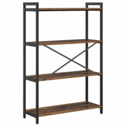 Berkfield Bookcase Old Wood 80 X 30 X 118 Cm Engineered Wood - thumbnail 7