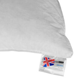 "Homescapes Duck Feather Euro Continental Pillow - 40Cm X 80Cm (16""x32"")" - thumbnail 5