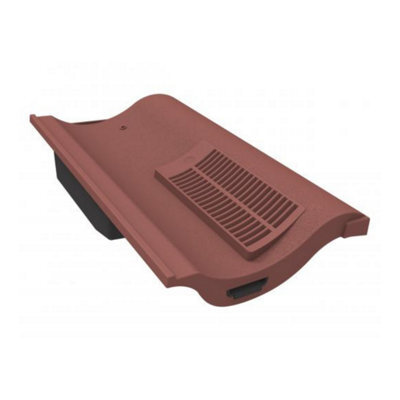 Manthorpe Antique Red Single Pantile Roof Tile Vent, Marley Anglia, Redland Fenland & Sandtoft - image 1