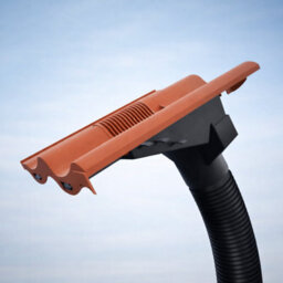 Manthorpe Antique Red Single Pantile Roof Tile Vent, Marley Anglia, Redland Fenland & Sandtoft - thumbnail 2