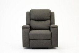 Home Detail Collins Sofa Suite Armchair Manual Recliner Grey Pu Faux Leather - thumbnail 3