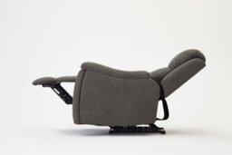 Home Detail Collins Sofa Suite Armchair Manual Recliner Grey Pu Faux Leather - thumbnail 7