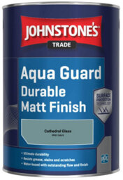 Johnstone's Trade Wood & Metal Aqua Guard Durable Matt Paint Cathedral Glass (Ppg1148-5) 1L - thumbnail 2