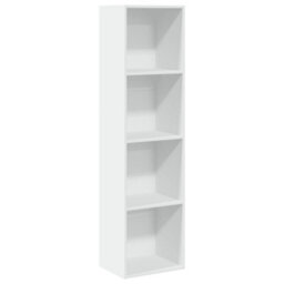 Berkfield Bookcase White 40X30X152 Cm Engineered Wood - thumbnail 2
