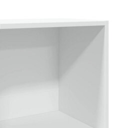 Berkfield Bookcase White 40X30X152 Cm Engineered Wood - thumbnail 7