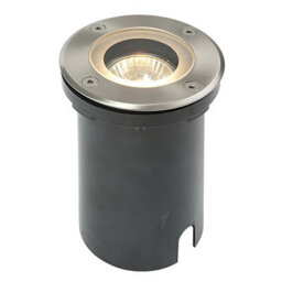Luminosa Lighting Luminosa Pillar 1 Light Outdoor Recessed Light Marine Grade Brushed Stainless Steel, Glass Ip65, Gu10 - thumbnail 2