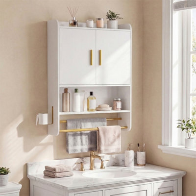 Bathroom Wall Cabinet Wall Mounted Medicine Cabinet - image 1