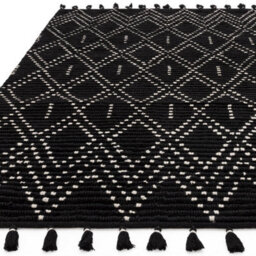 Asiatic Nepal Black Cream Diamond Rug-120Cm X 170Cm - thumbnail 3