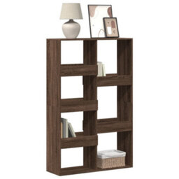 Berkfield Bookcase Brown Oak 100X33X155.5 Cm Engineered Wood