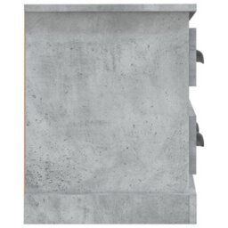 Berkfield Durable Tv Cabinet Concrete Grey 100X35.5X45 Cm Engineered Wood - thumbnail 7