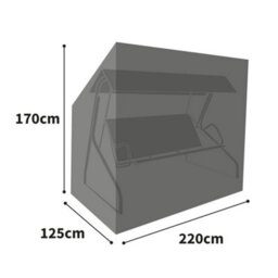 Bosmere All-Weather Hammock Cover 3 Seat Black 220Cm X 170Cm X 125Cm All Weather Protection 6 Year Guarantee - thumbnail 1