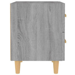 Berkfield Bed Cabinets 2 Pcs Grey Sonoma 40X35X47.5 Cm - thumbnail 4