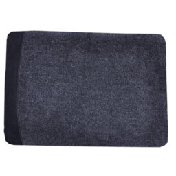 Drift Abode Eco Navy Soft Sustainable Heavyweight Bci Cotton Towel - thumbnail 5