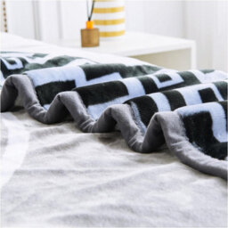 Gc Gaveno Cavailia Premium Fleece Weighted Blanket 6Kg - 2 Ply Fluffy Fleece Polyester Heavy Weight Bed Blanket (200 X 240 Cm) - thumbnail 3