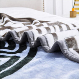 Gc Gaveno Cavailia Premium Fleece Weighted Blanket 6Kg - 2 Ply Fluffy Fleece Polyester Heavy Weight Bed Blanket (200 X 240 Cm) - thumbnail 4