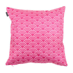 icon Indoor And Outdoor Waterproof Filled Cushion 2X Deck Chair Stripe Pink & 2X Pink - thumbnail 2
