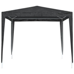 Walplus Professional Party Tent Garden Gazebo Canopy 2.5X2.5 M Anthracite 90 G/mâ² - thumbnail 3