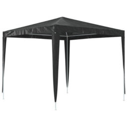 Walplus Professional Party Tent Garden Gazebo Canopy 2.5X2.5 M Anthracite 90 G/mâ² - thumbnail 5