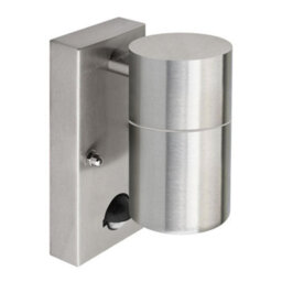 Long Life Lamps Company Single Outdoor Wall With Pir Movement Sensor Stainless Steel - thumbnail 3