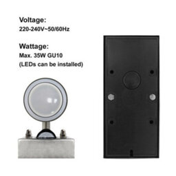 Long Life Lamps Company Single Outdoor Wall With Pir Movement Sensor Stainless Steel - thumbnail 7