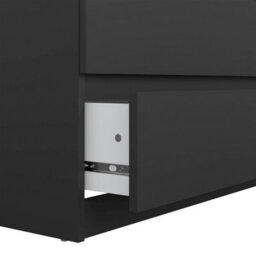 Furniture To Go Naia Chest Of 5 Drawers In Black Matt (W) 76.8 X  (H) 111.3 X (D) 50Cm - thumbnail 9