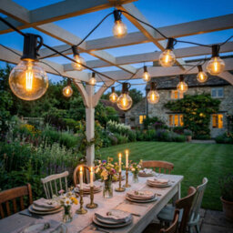 Kokoma 120Ft Outdoor String Lights G40 Led 60+2 Bulbs - thumbnail 8