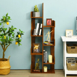 8 Tier Bookcase Multipurpose Bookshelf 8 Layer Freestanding Bookcase - thumbnail 4