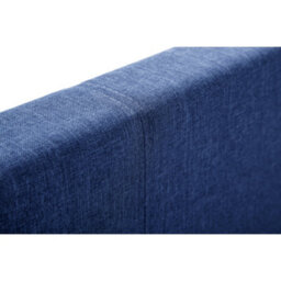 Julian Bowen Rialto 135Cm Double Dark Blue Linen Style Fabric Bed - thumbnail 5