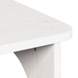 Berkfield Coffee Table White 80 X 50 X 31 Cm Solid Pine Wood - thumbnail 9