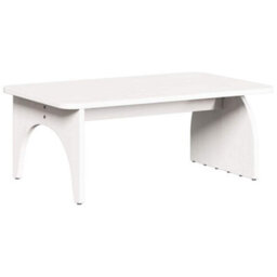 Berkfield Coffee Table White 80 X 50 X 31 Cm Solid Pine Wood - thumbnail 7