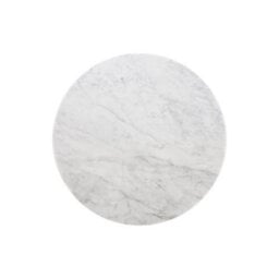 Fusion Living Tulip Set - Marble Medium Circular Table And Four Chairs With Luxurious Cushion Green - thumbnail 3