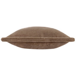 furn. Furn Kallu Faux Fur Polyester Filled Cushion, Mocha, 45 X 45Cm - thumbnail 2