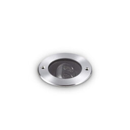 Ideal Lux Luminosa Taurus 10W Outdoor Recessed Ground Light Steel Ip67 3000K