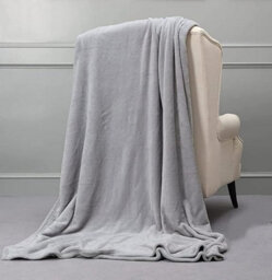 Casabella Deluxe Soft Faux Fur Mink Fleece Throw Blanket - thumbnail 5