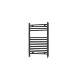 ARKO BATHROOM Arko Towel Radiator, Heated Towel Rails,wall Mounted Ladder Radiators 600X800mm ,black