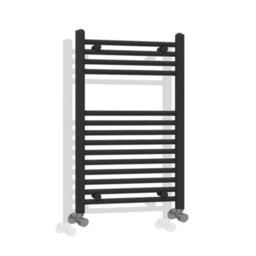 ARKO BATHROOM Arko Towel Radiator, Heated Towel Rails,wall Mounted Ladder Radiators 600X800mm ,black - thumbnail 8